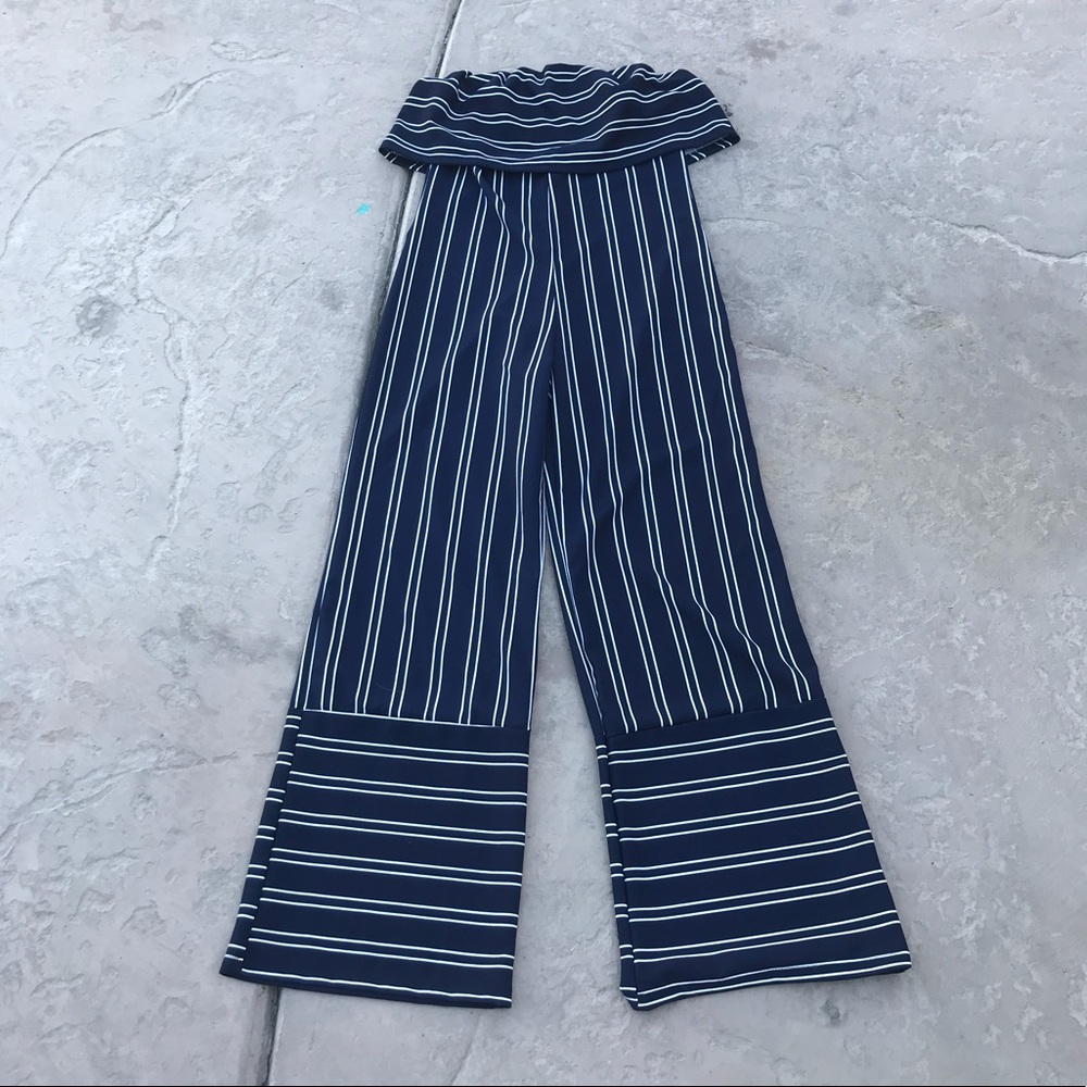 Fashion Nova Jumpsuit with Stripes